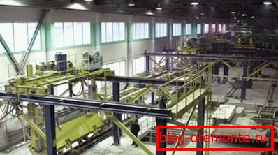Цэх па вытворчасці газобетонных блокаў