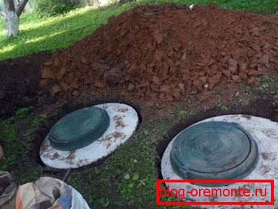 Знешні выгляд гатовага сэптыка. Знешні выгляд гатовага сэптыка.
