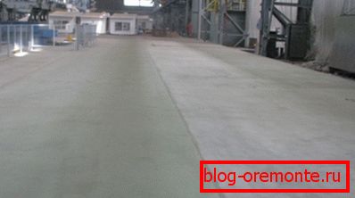 Выкананая адліваным бетонам сцяжка Выкананая адліваным бетонам сцяжка