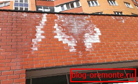 Высолы на фасадзе