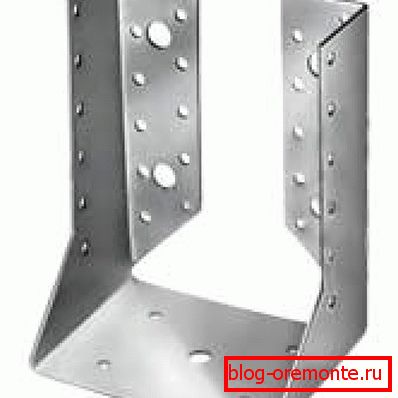 Закрытая апора для бруса Закрытая апора для бруса