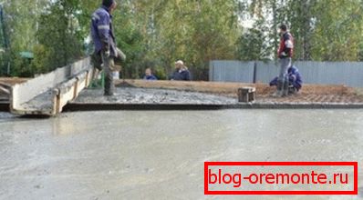 заліванне пліты заліванне пліты