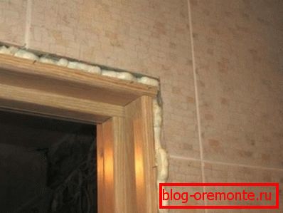 Запенивание дзвярной скрынкі