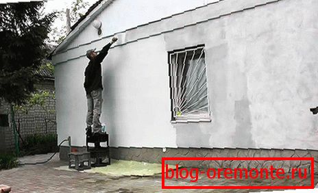 зацірка фасада